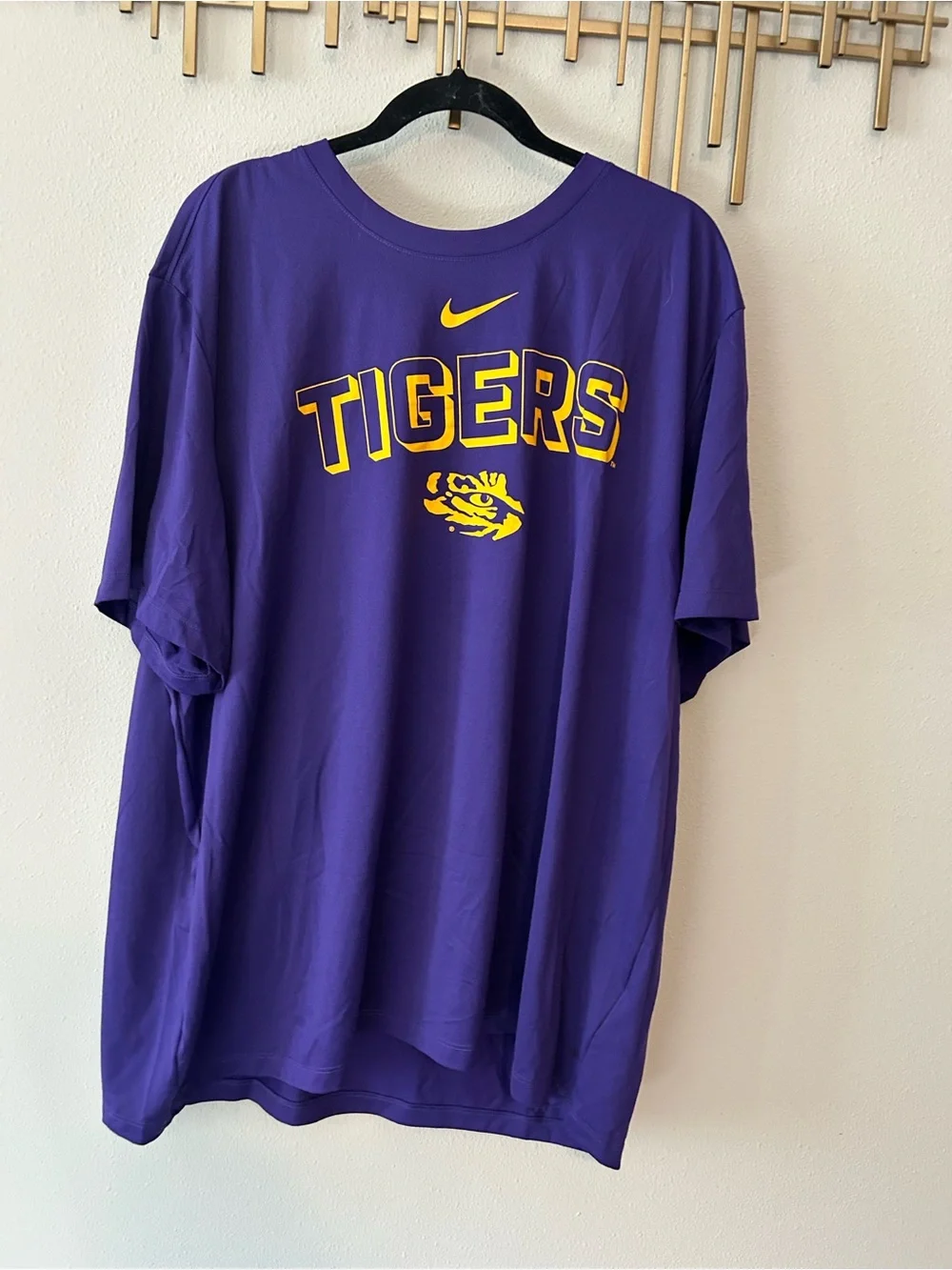 Nike LSU Purple Tigers Athletic Tee